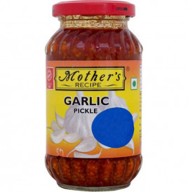Mother's Recipe Garlic Pickle   Glass Jar  300 grams